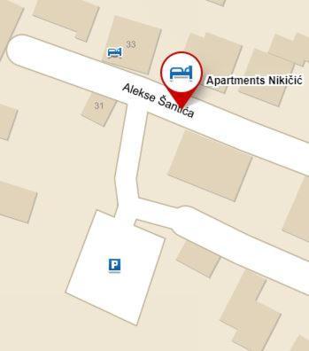 Apartments Nikicic บาร์ ภายนอก รูปภาพ